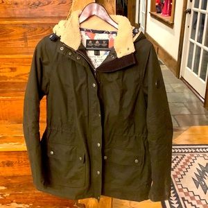 Barbour Apsley barn jacket size US12